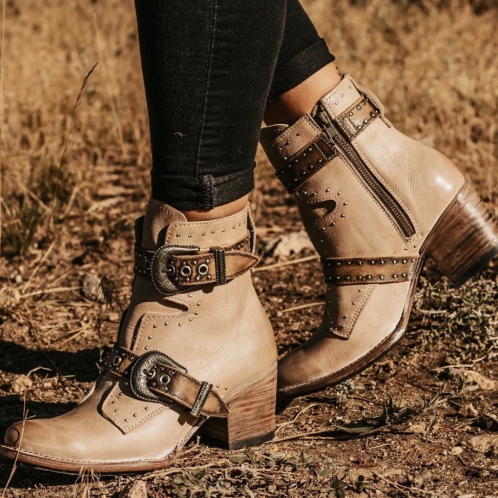 FreeBird Selina Tan Booties size 6 - Picture 15 of 15